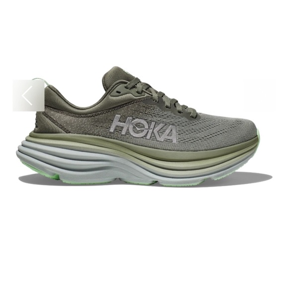Hoka Shoes - Hoka BONDI 8 Womens olive size 6.5B